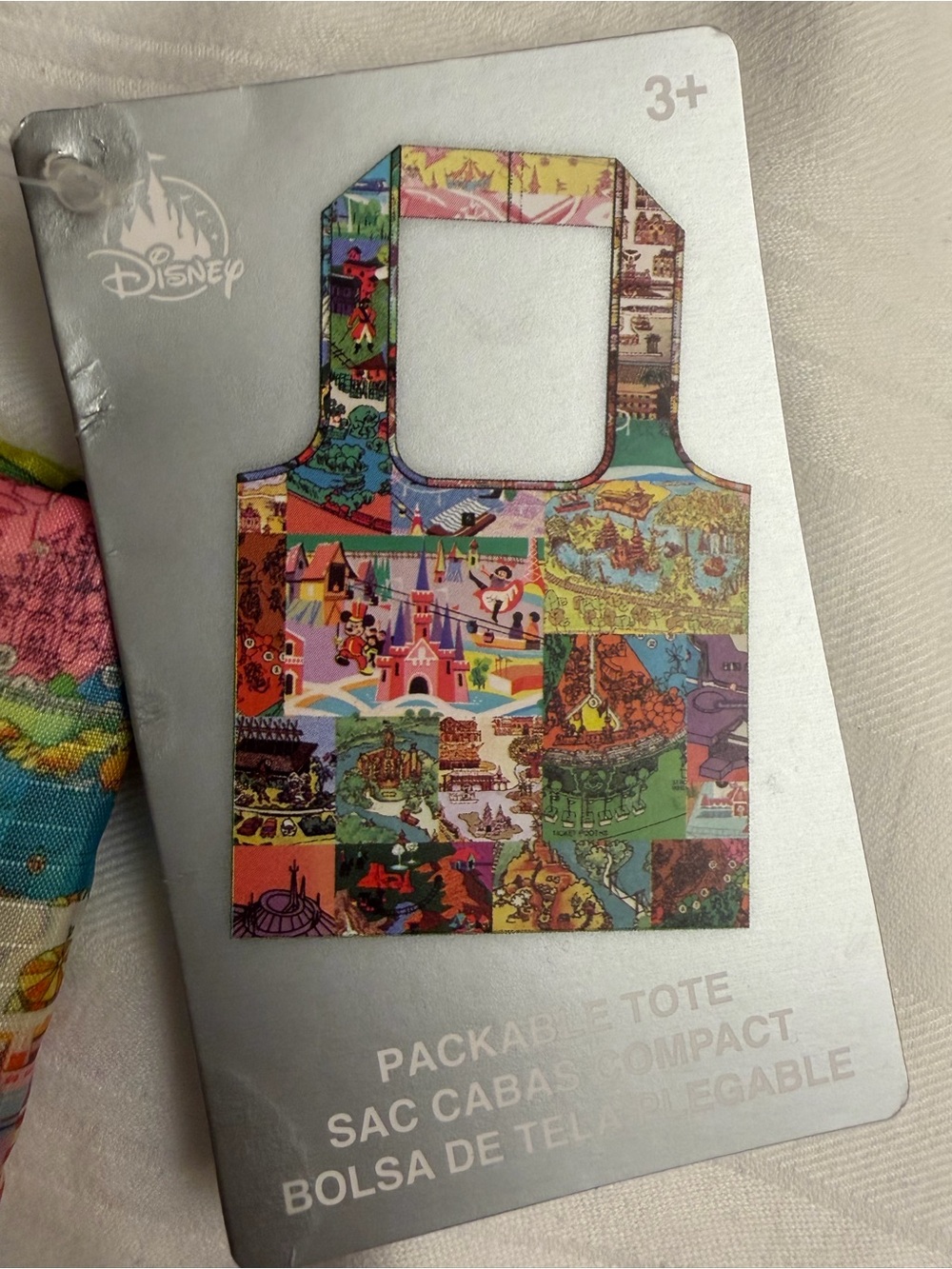 Disney parks park map Reusable Bag - Picture 2 of 2